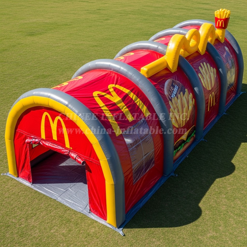 Tent1-6119 Mcdonald  Inflatable Tunnels Tent
