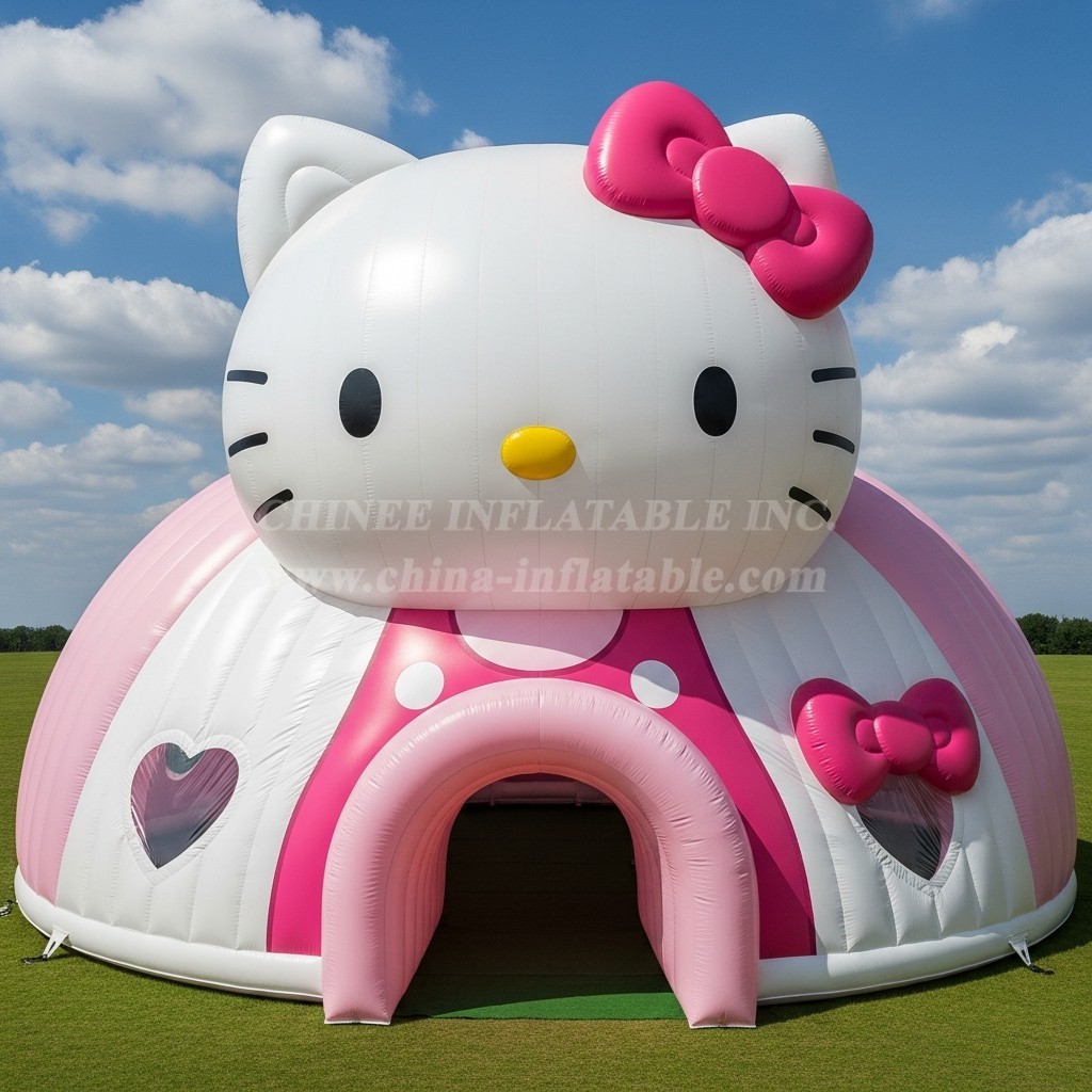 Tent1-6156 Hello Kitty Inflatable Tent