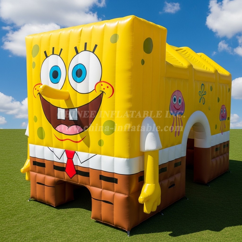 Tent1-6173 SpongeBob Inflatable Tent