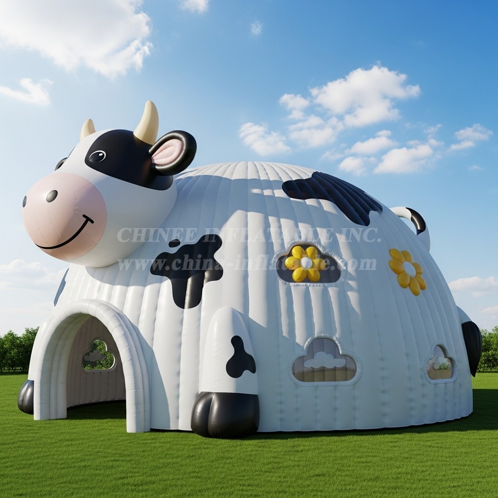 Tent1-6174 Cow Theme Inflatable Tent