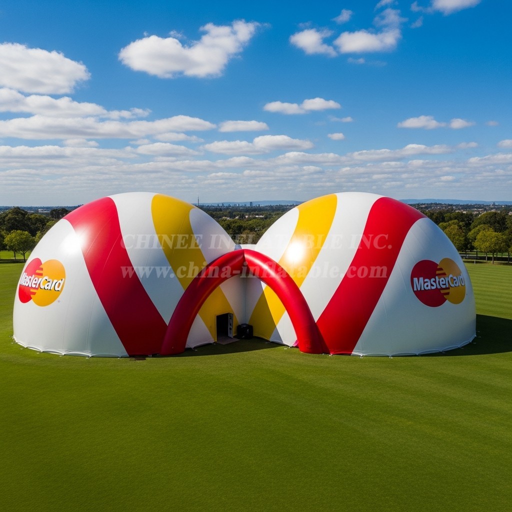 Tent1-6337 MasterCard Theme Inflatable Tent