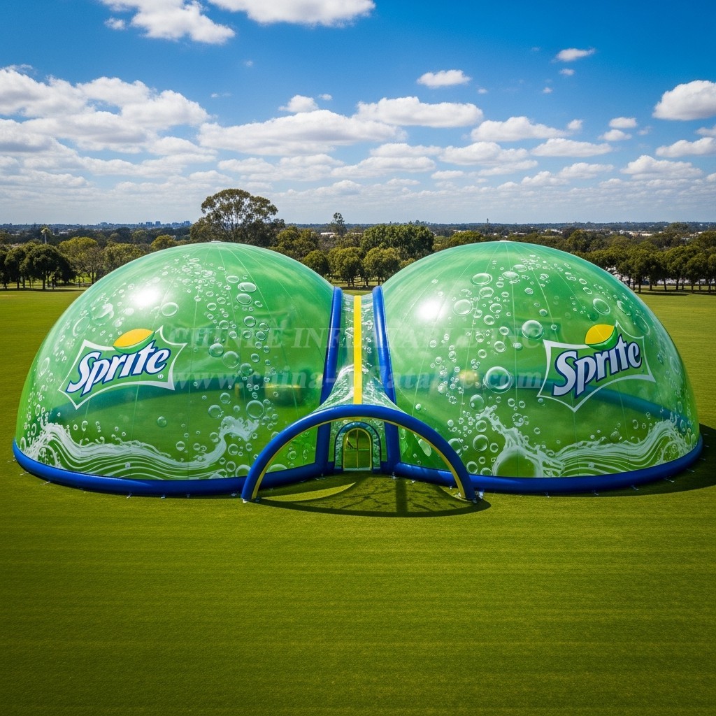 Tent1-6345 Sprite Theme Inflatable Dome