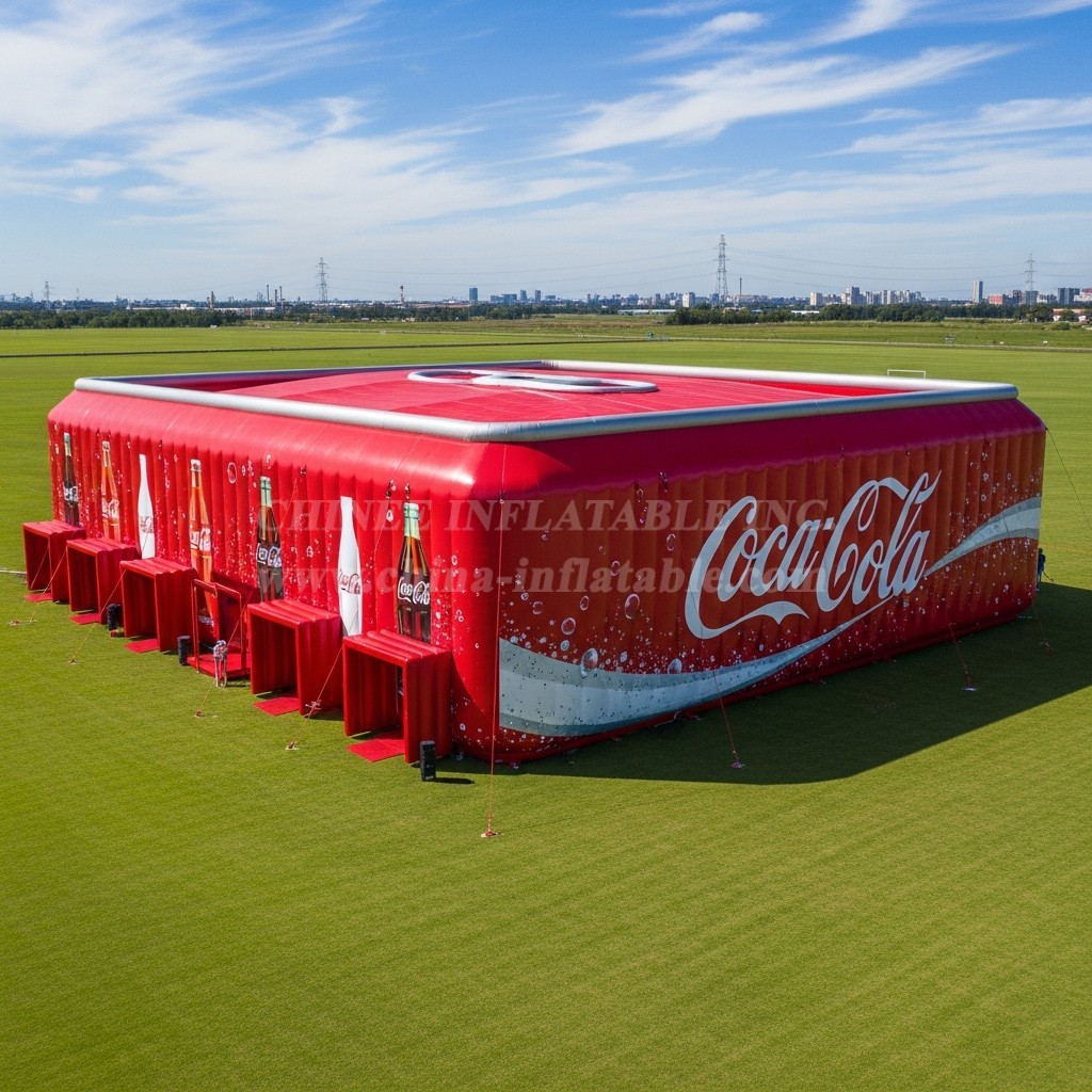 Tent1-6395 Coca Cola Red Inflatable Tent