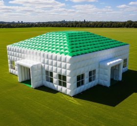 Tent1-6415 Green White Inflatable Event Tent