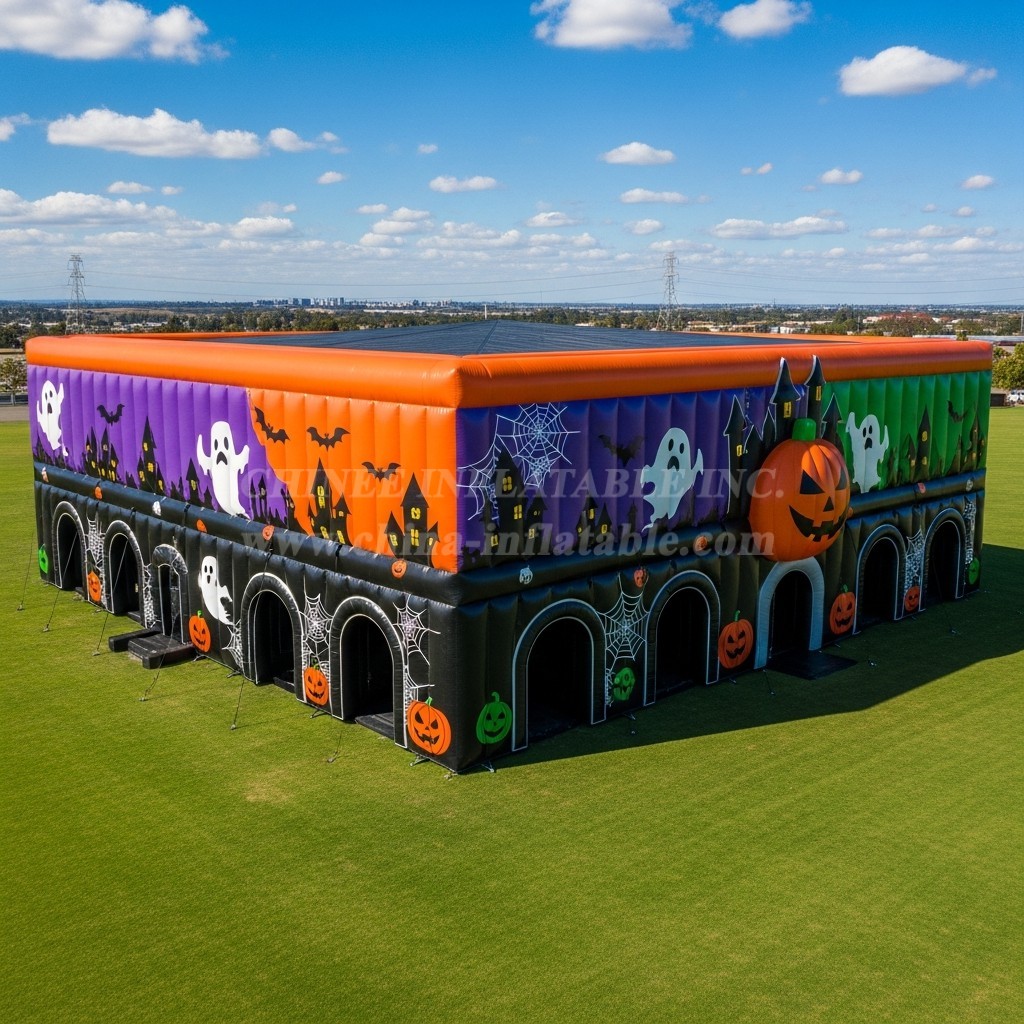Tent1-6432 Halloween Inflatable Pumpkin Structure