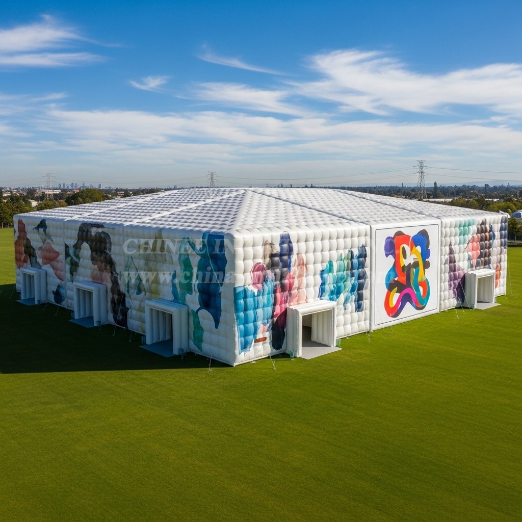 Tent1-6440 Inflatable Rectangular Art Tent