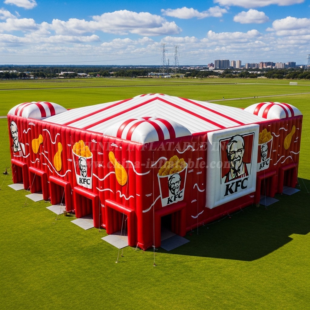Tent1-6443 KFC Red Inflatable Structure
