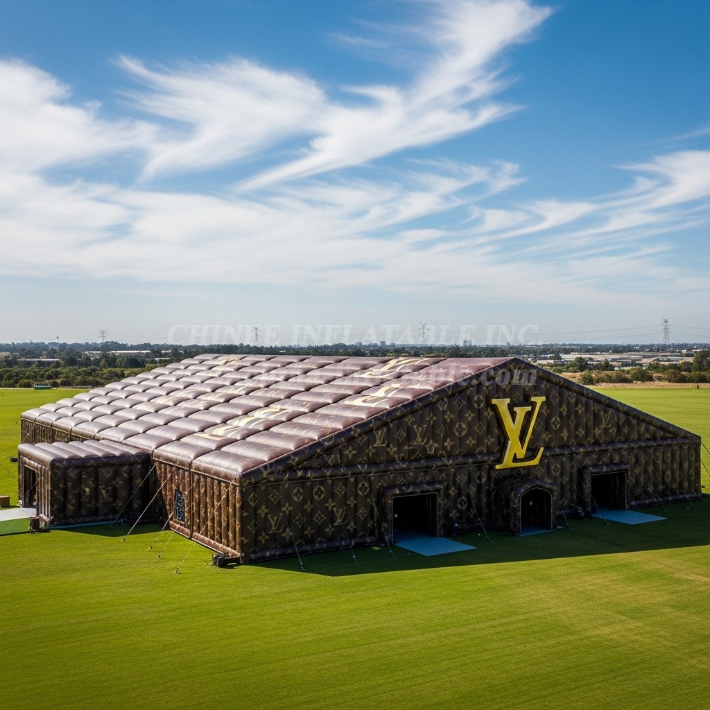 Tent1-6449 Louis Vuitton Brown Beige Air Tent