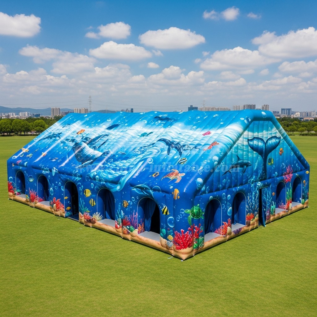 Tent1-6464 Ocean Themed Inflatable Tent