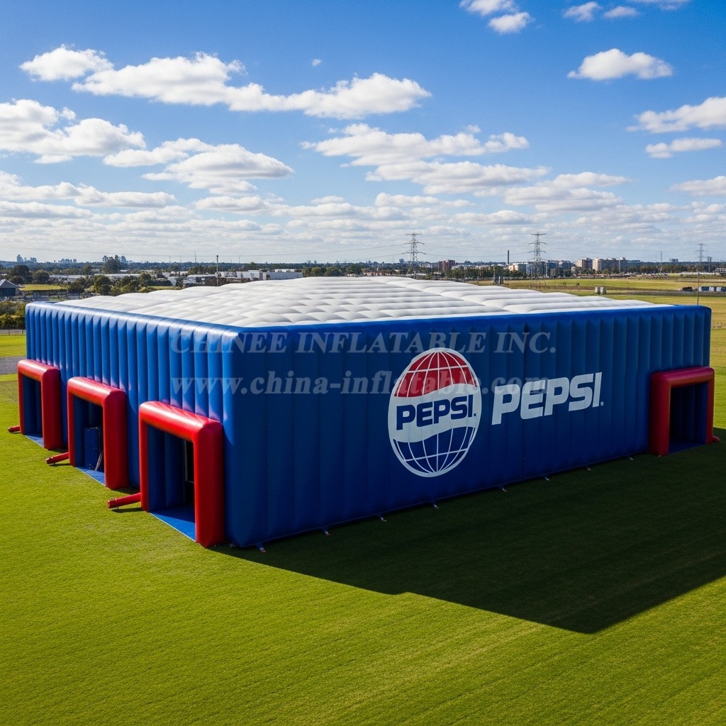 Tent1-6465 Pepsi Blue Inflatable Event Tent