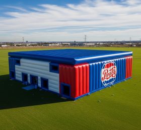 Tent1-6466 Pepsi Blue Red Inflatable Pavilion