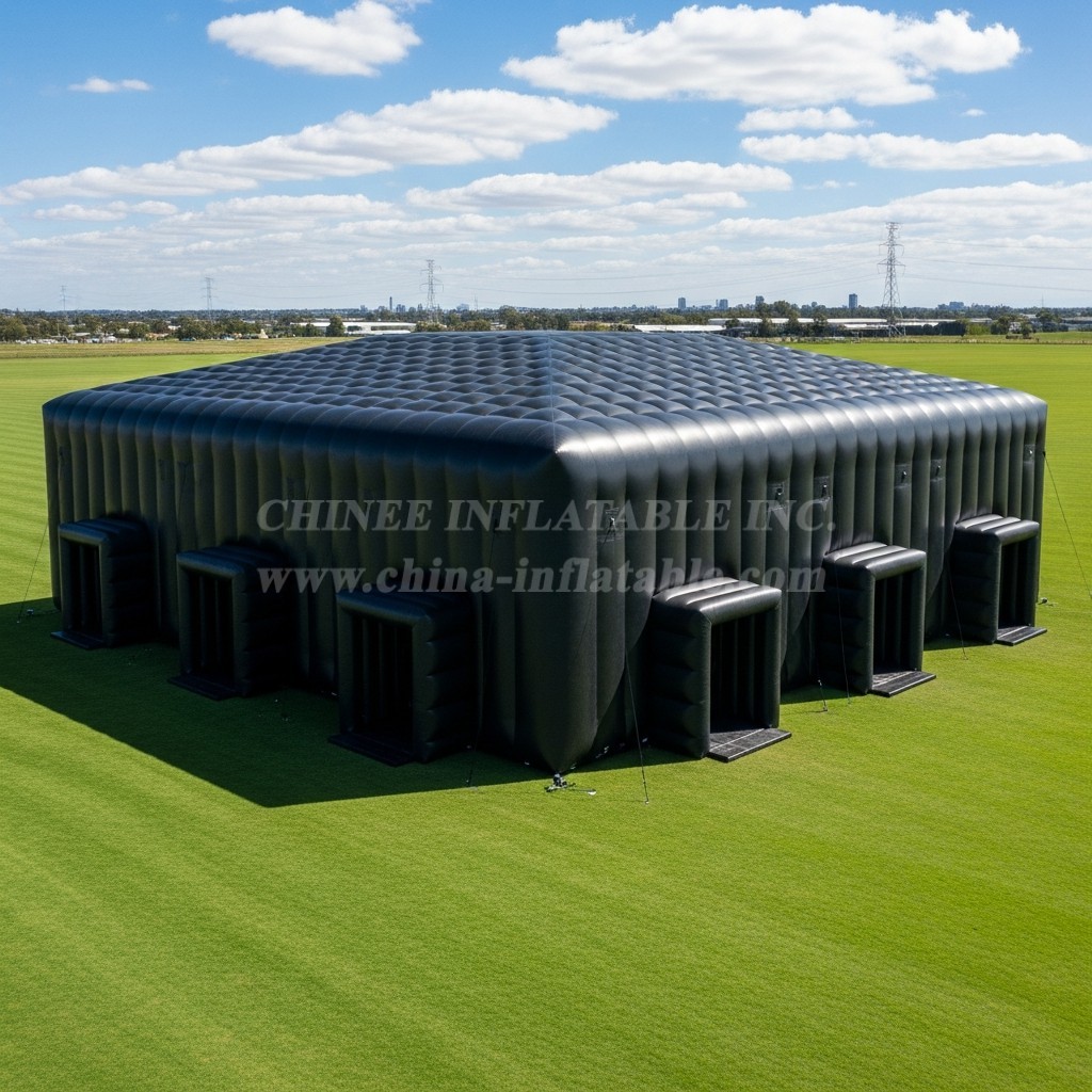 Tent1-6475 Pure Black Inflatable Tent