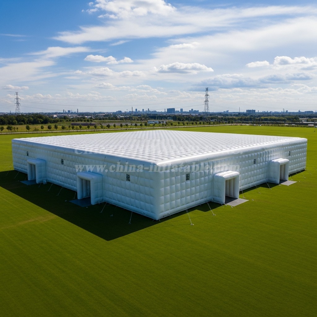 Tent1-6495 Pure White Inflatable Tent