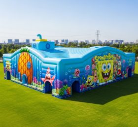 Tent1-6532 SpongeBob Character Inflatable Pavilion