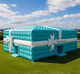 Tent1-6542 Tiffany Blue Inflatable Gift Box