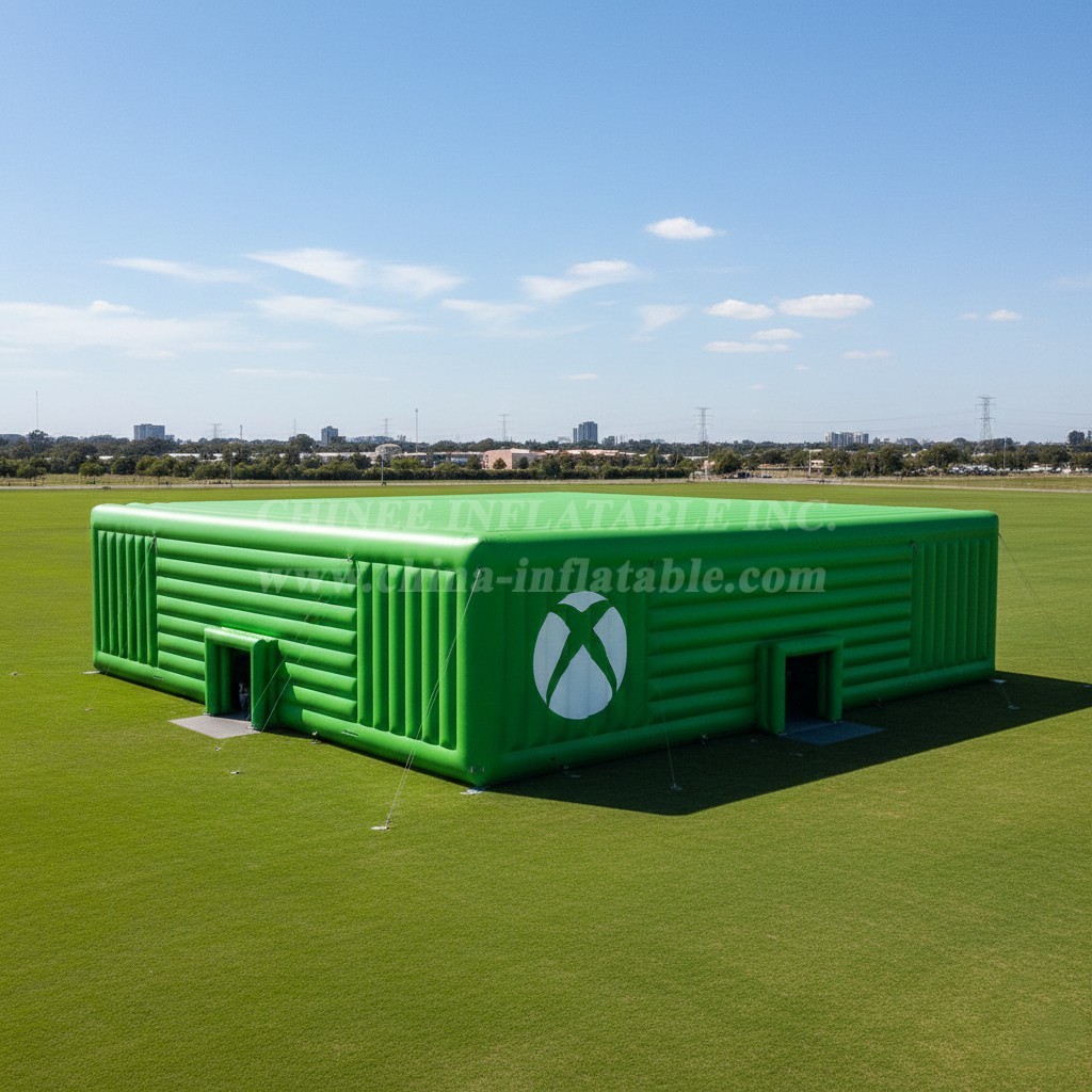Tent1-6606 Xbox  Brand Event Inflatable Cube Tent