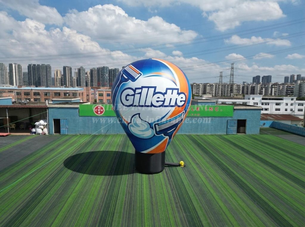 B3-21AP Gillette Advertising Inflatable Balloon