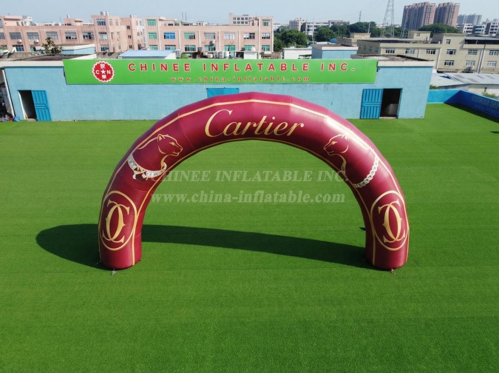 Arch3-111 Cartier Advertising Inflatable Arch