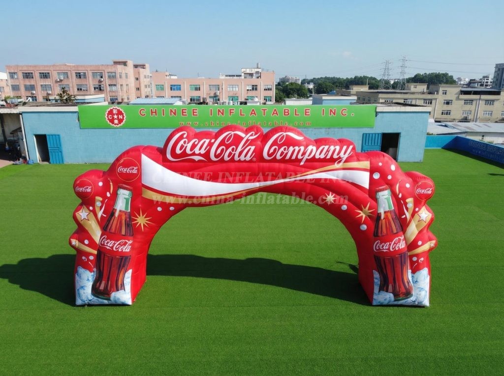 Arch3-113 Coca Cola Company Advertising Inflatable Arch