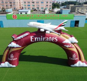 Arch3-115 Emirates Advertising Inflatable Arch