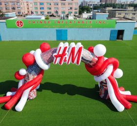 Arch3-121 H&M Advertising Inflatable Arch