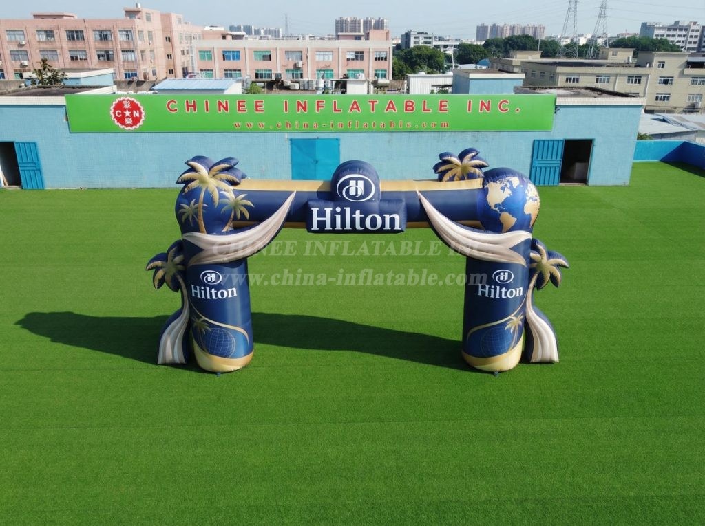 Arch3-125 Hilton Advertising Inflatable Arch