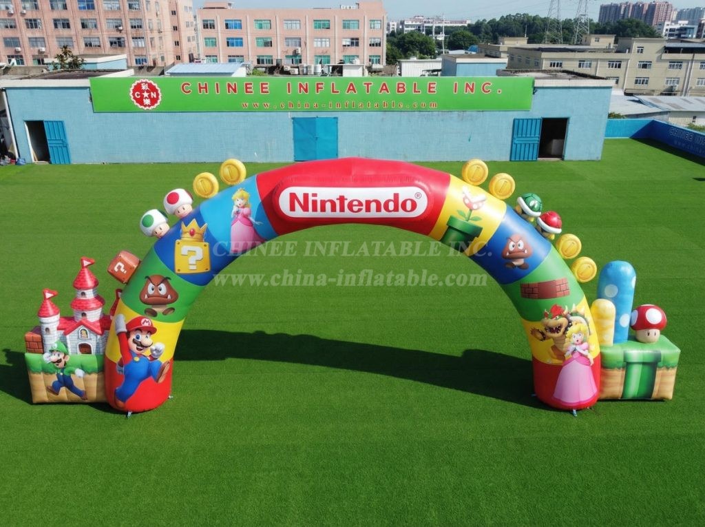 Arch3-149 Nintendo Advertising Inflatable Arch