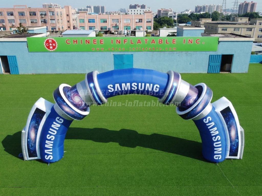 Arch3-165 Samsung Advertising Inflatable Arch