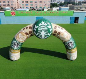 Arch3-171 Starbucks Advertising Inflatable Arch