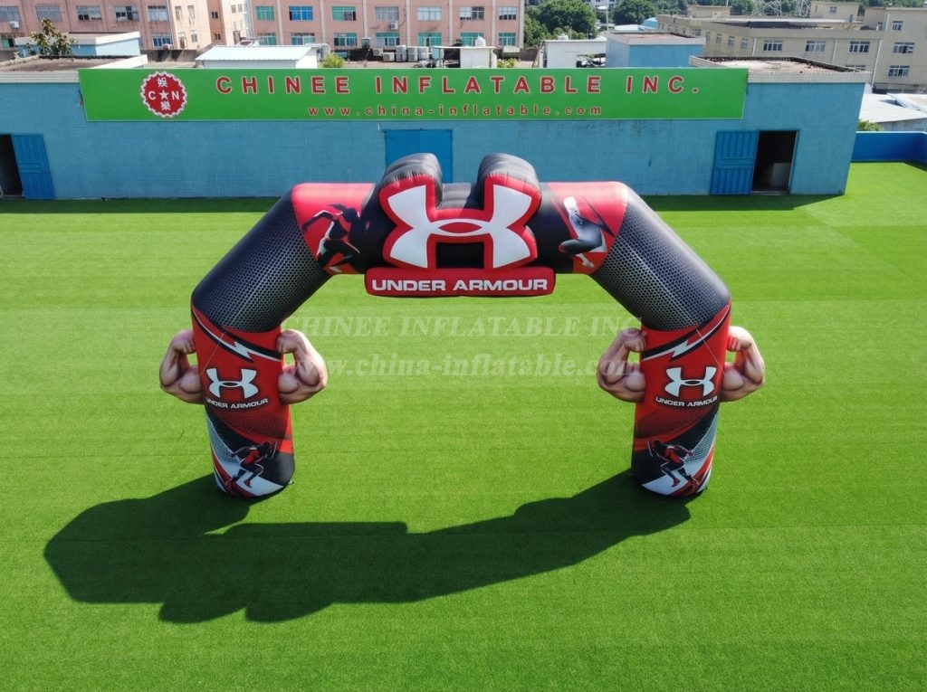 Arch3-181 Under Armour Advertising Inflatable Arch