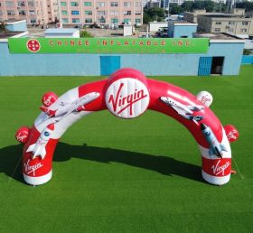 Arch3-183 Virgin Advertising Inflatable Arch