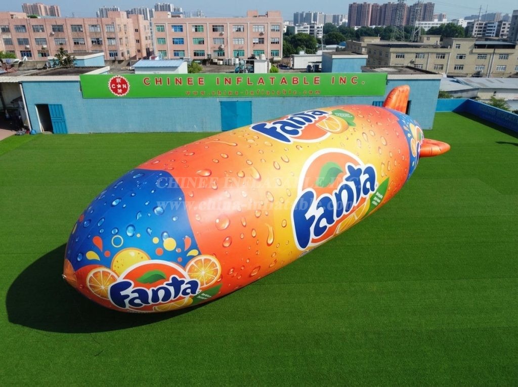B3-235 Fanta Giant Advertising Inflatable Airship