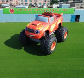 Cartoon3-748 Blaze Monster Theme Inflatable Cartoon