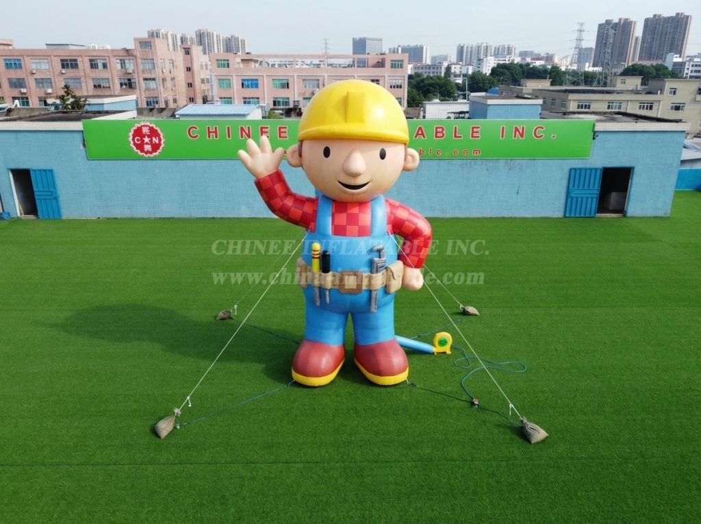 Cartoon3-752 Bob the Builder Theme Inflatable Cartoon