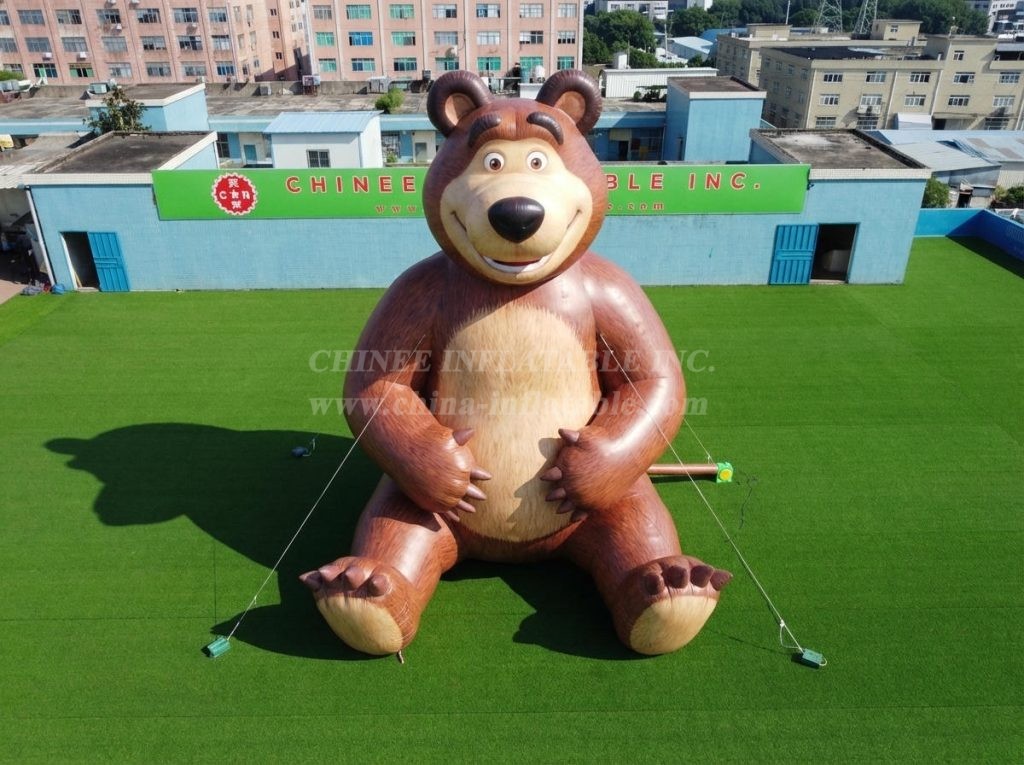 Cartoon3-803 Masha and the Bear Theme Inflatable Cartoon