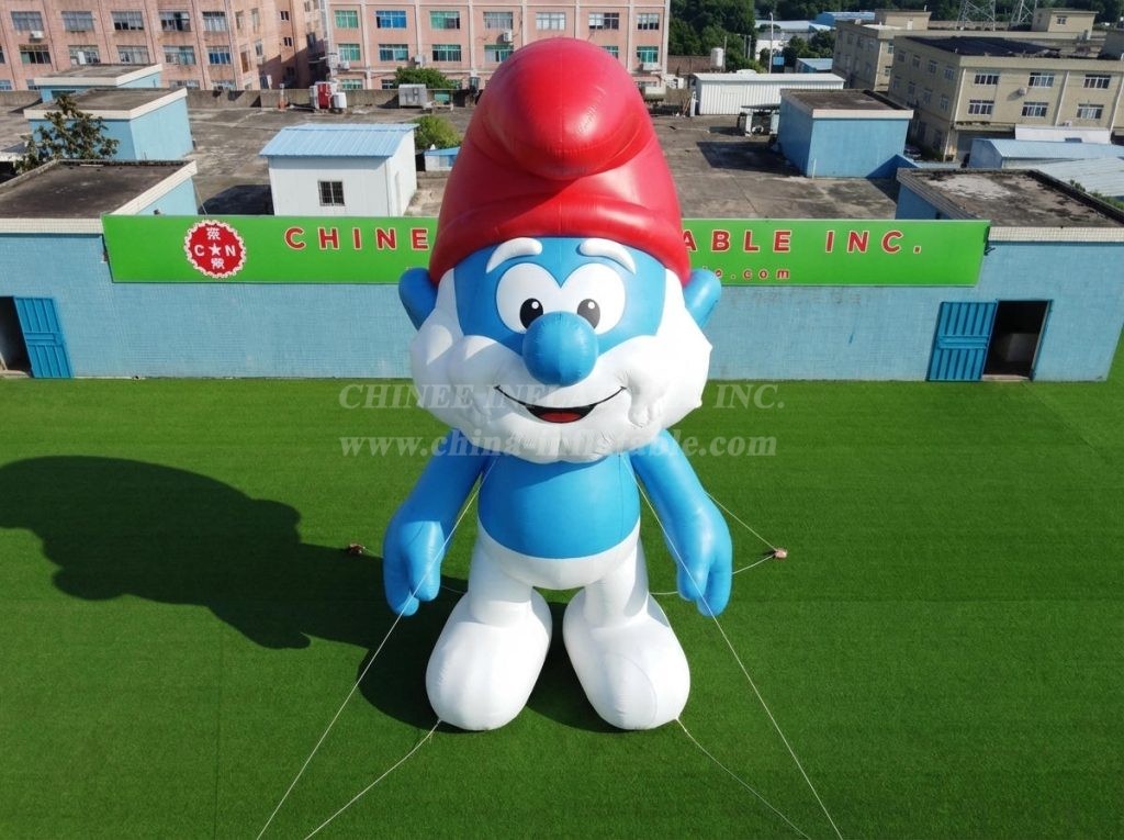 Cartoon3-881 The Smurfs Theme Inflatable Cartoon