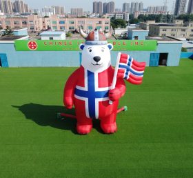 Cartoon3-946 Norway Theme Inflatable Cartoon