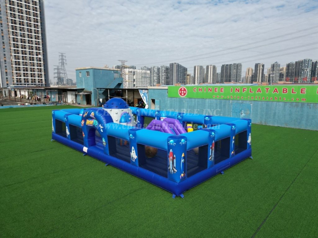 T6-3000 Space-Themed Inflatable Funcity