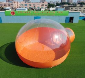 Tent1-5046I Orange Inflatable Bubble Tent