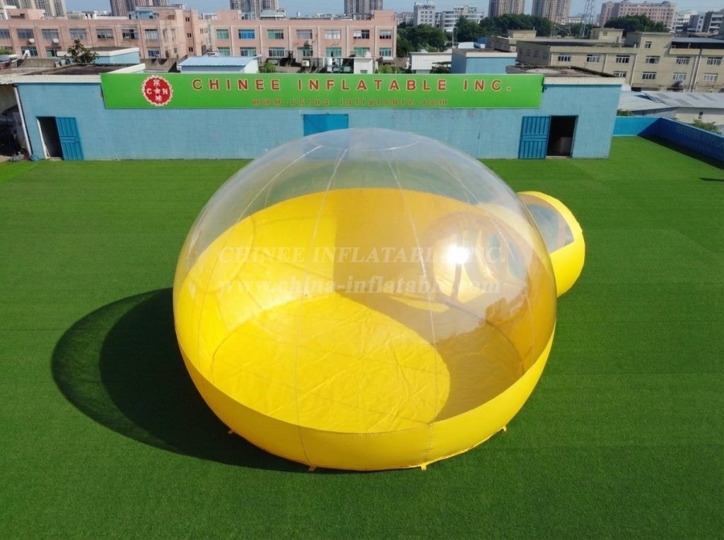 Tent1-5046O Yellow Inflatable Bubble Tent