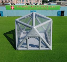 Tent1-5040F Grey Inflatable Structured Bubble Tent