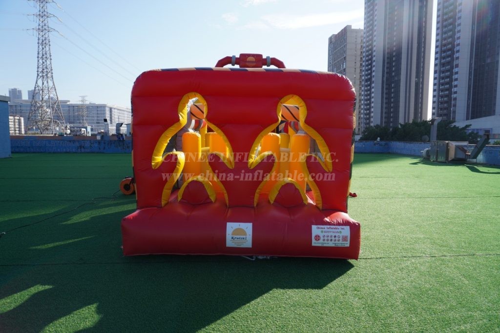 T7-1373B Toxic Inflatable Obstacle Course