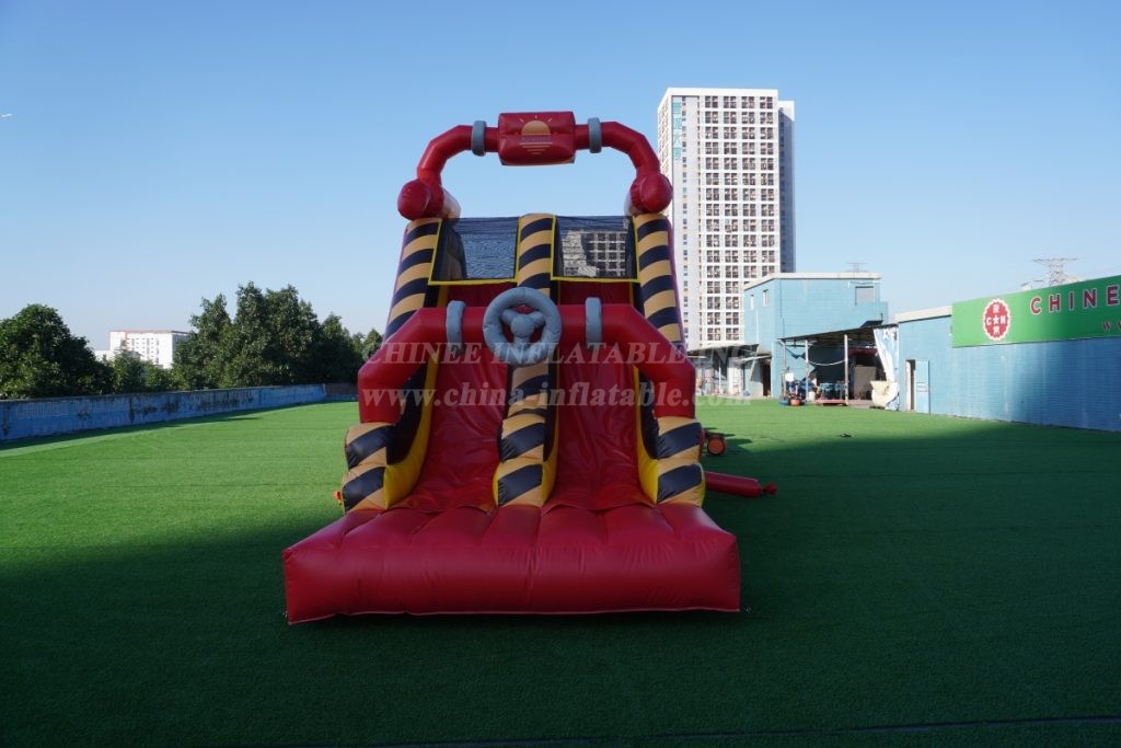 T7-1373B Toxic Inflatable Obstacle Course
