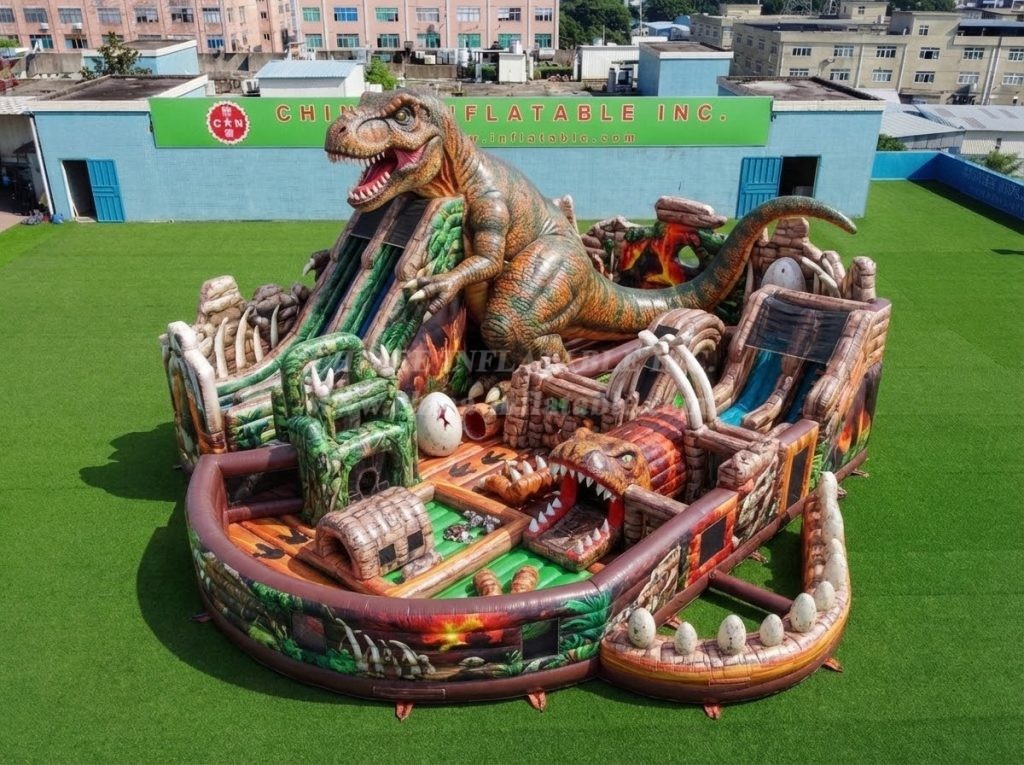 GF2-607C Dinosaur-themed Inflatable Park