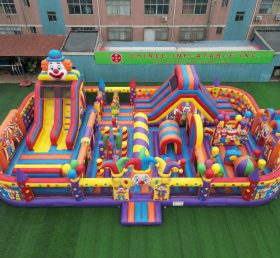GF3-579 Clown Theme Inflatable Park