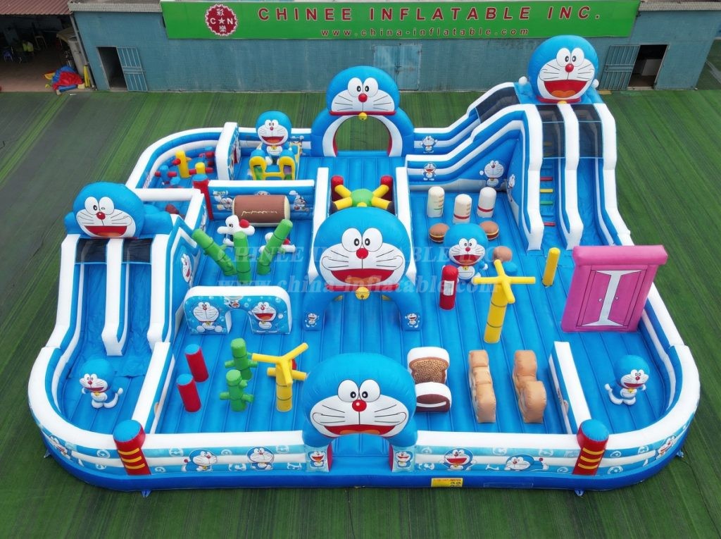 GF3-599 Doraemon Theme Inflatable Park