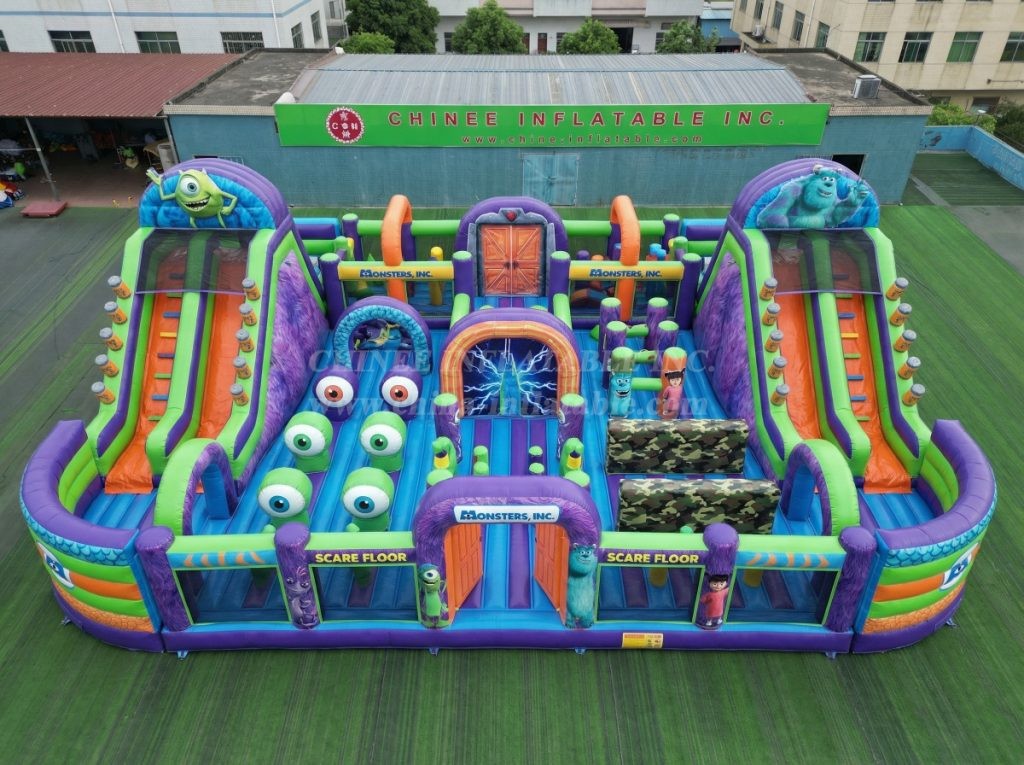 GF3-613 Monsters Inc Theme Inflatable Park
