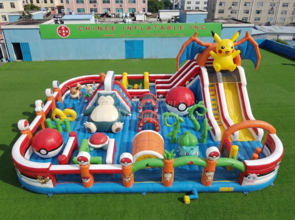 GF3-618 Pokemon Theme Inflatable Park