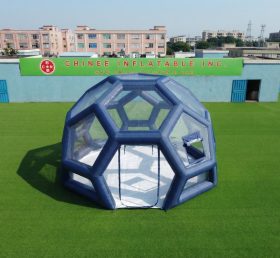 Tent1-5010E Dark Blue Inflatable Bubble House