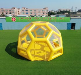 Tent1-5010P Yellow Inflatable Bubble House